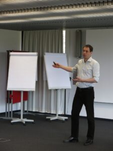 Speaking at Siemens